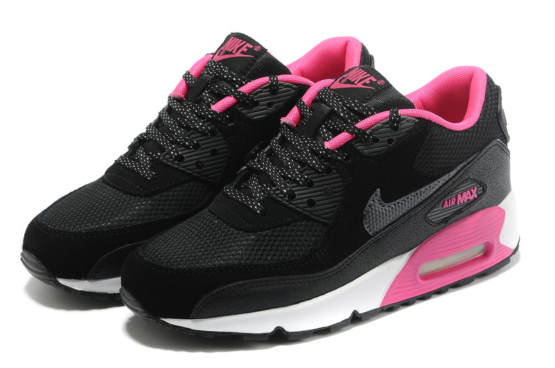 nike air max rose et noir pas cher